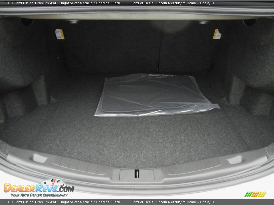 2013 Ford Fusion Titanium AWD Trunk Photo #11