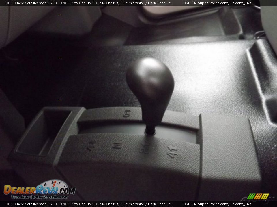 2013 Chevrolet Silverado 3500HD WT Crew Cab 4x4 Dually Chassis Summit White / Dark Titanium Photo #17