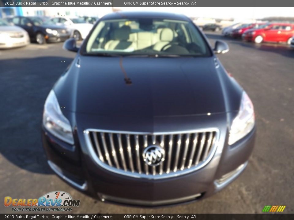 2013 Buick Regal Turbo Graphite Blue Metallic / Cashmere Photo #2