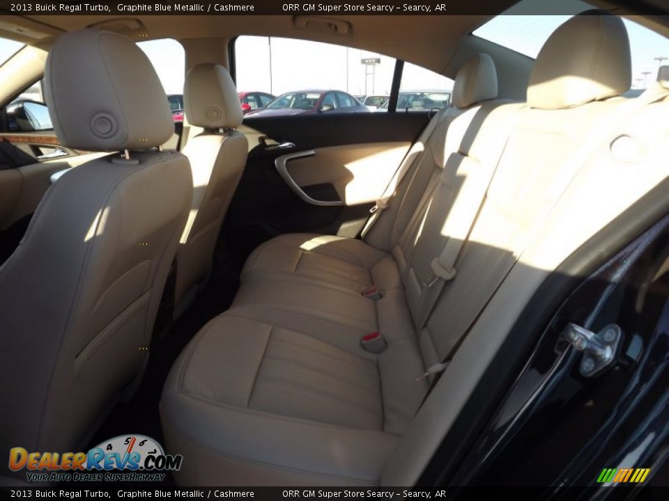 2013 Buick Regal Turbo Graphite Blue Metallic / Cashmere Photo #15