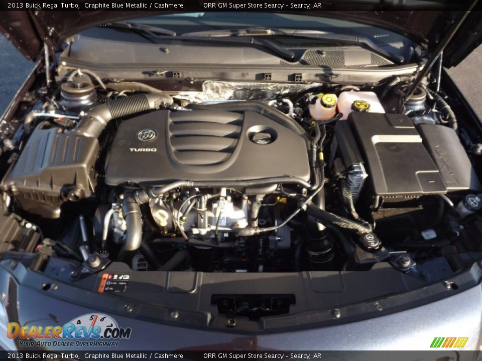 2013 Buick Regal Turbo Graphite Blue Metallic / Cashmere Photo #18