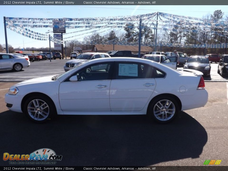 2012 Chevrolet Impala LTZ Summit White / Ebony Photo #2