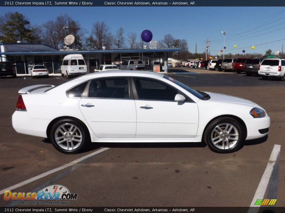 2012 Chevrolet Impala LTZ Summit White / Ebony Photo #6