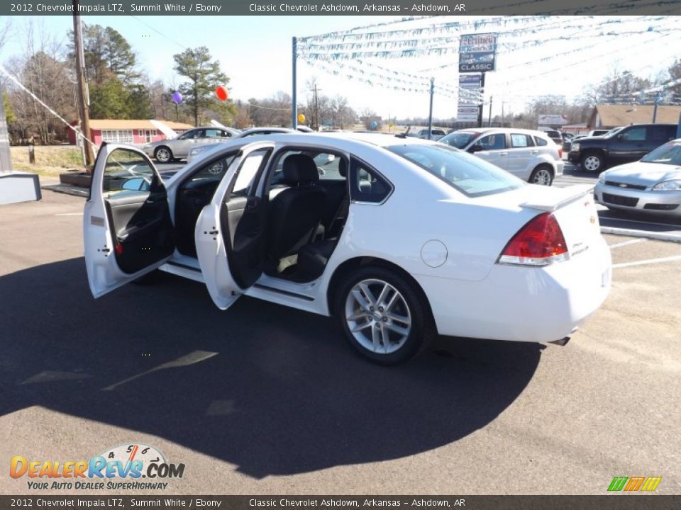2012 Chevrolet Impala LTZ Summit White / Ebony Photo #9