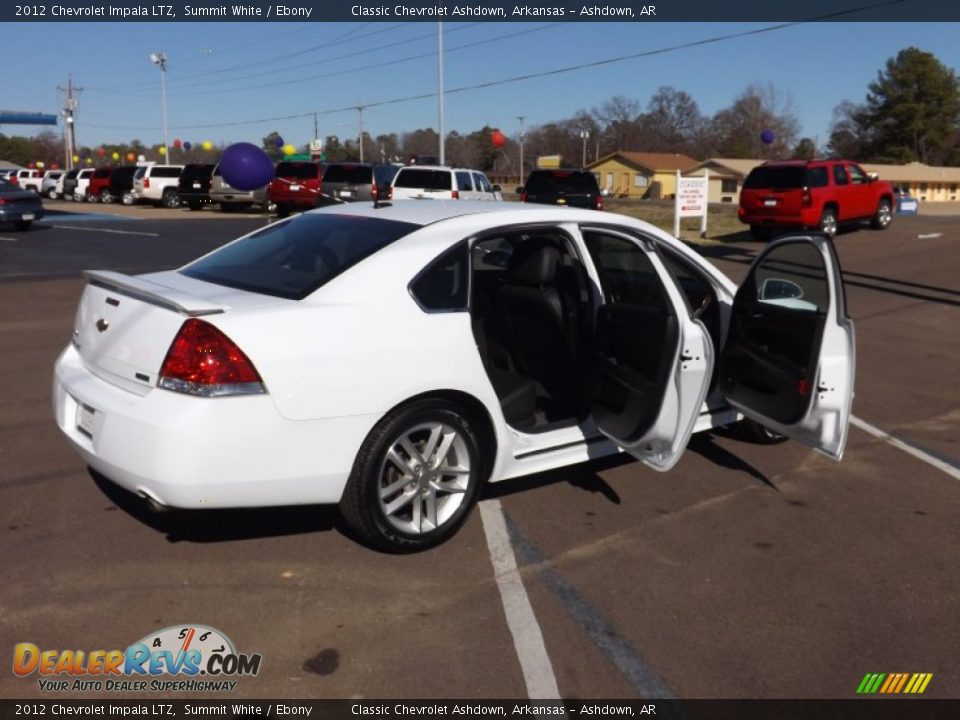 2012 Chevrolet Impala LTZ Summit White / Ebony Photo #10
