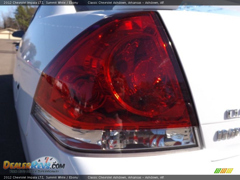 2012 Chevrolet Impala LTZ Summit White / Ebony Photo #12