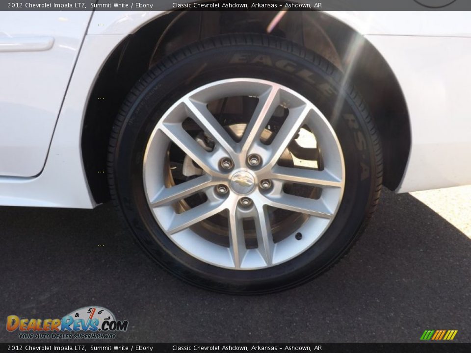 2012 Chevrolet Impala LTZ Summit White / Ebony Photo #14