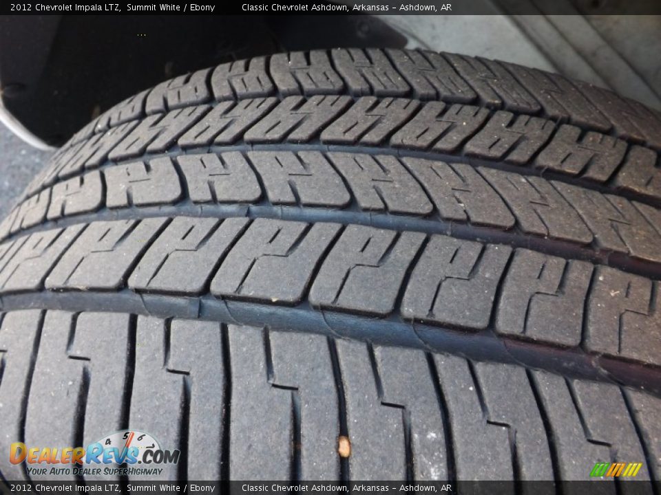 2012 Chevrolet Impala LTZ Summit White / Ebony Photo #15