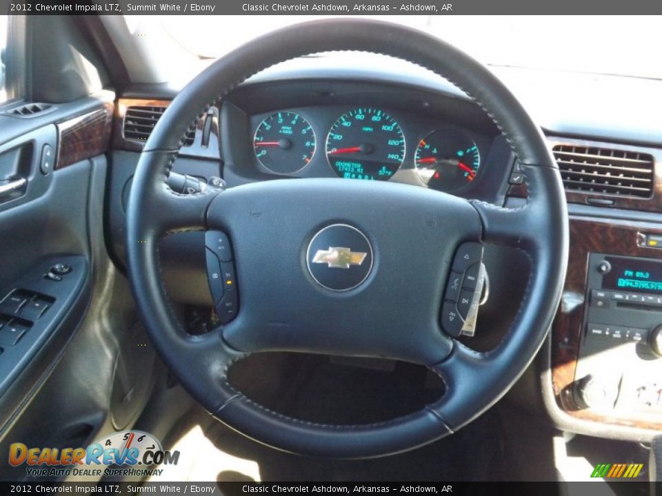 2012 Chevrolet Impala LTZ Summit White / Ebony Photo #17