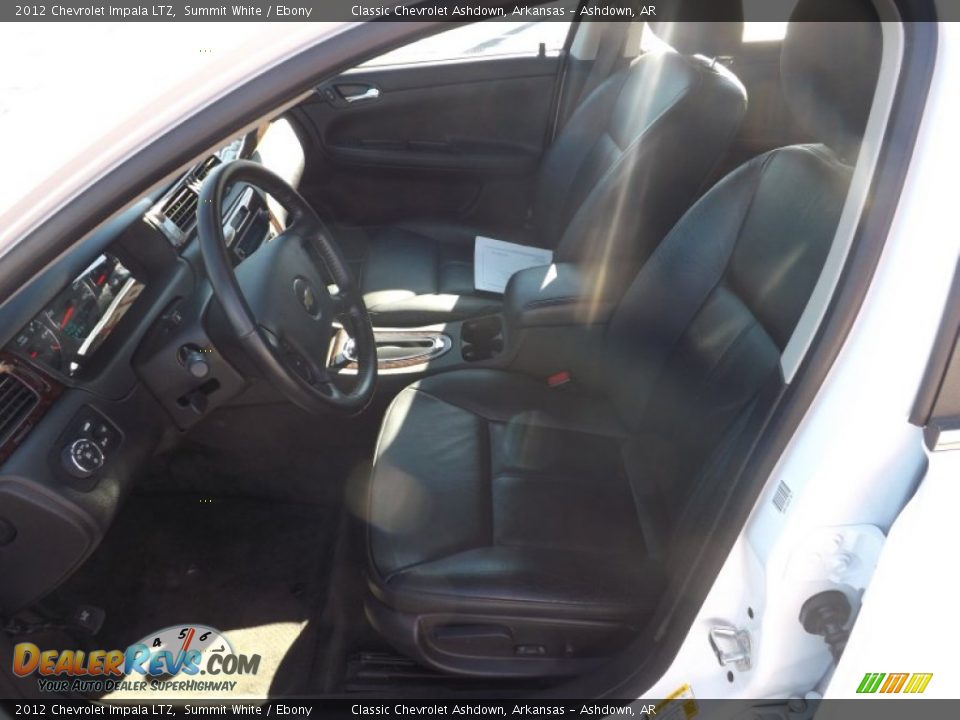 2012 Chevrolet Impala LTZ Summit White / Ebony Photo #26