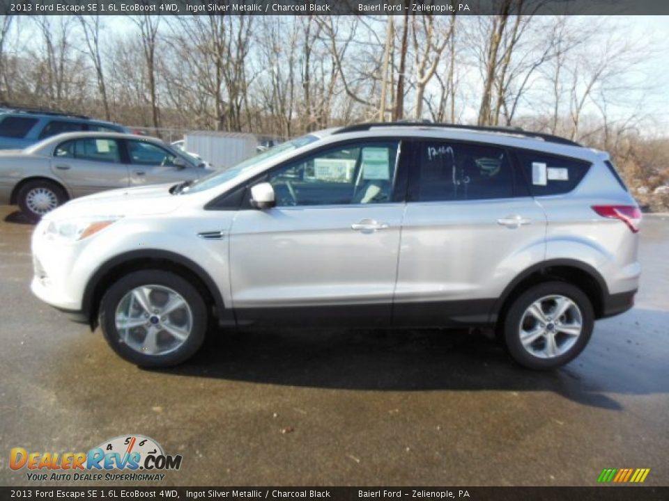 2013 Ford Escape SE 1.6L EcoBoost 4WD Ingot Silver Metallic / Charcoal Black Photo #5