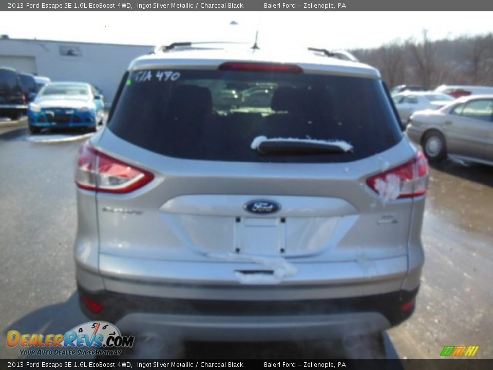 2013 Ford Escape SE 1.6L EcoBoost 4WD Ingot Silver Metallic / Charcoal Black Photo #7