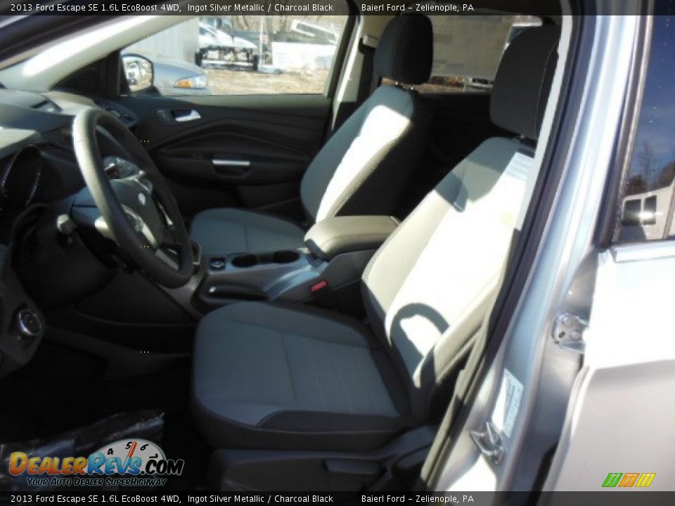 2013 Ford Escape SE 1.6L EcoBoost 4WD Ingot Silver Metallic / Charcoal Black Photo #11