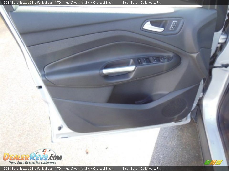 2013 Ford Escape SE 1.6L EcoBoost 4WD Ingot Silver Metallic / Charcoal Black Photo #12