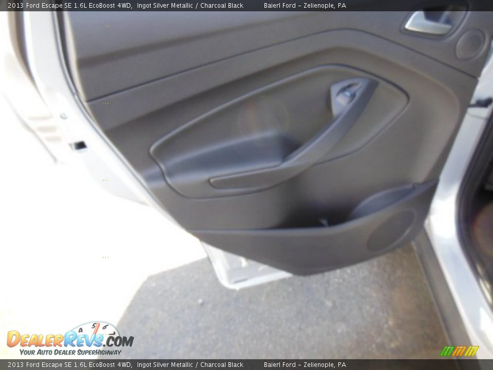 2013 Ford Escape SE 1.6L EcoBoost 4WD Ingot Silver Metallic / Charcoal Black Photo #14