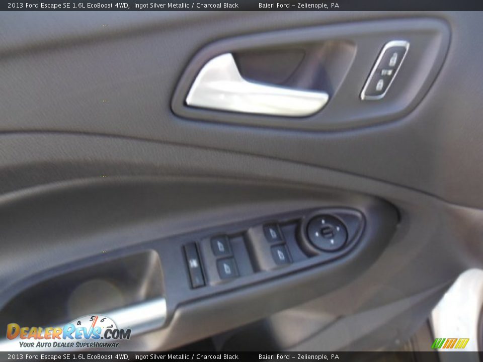 2013 Ford Escape SE 1.6L EcoBoost 4WD Ingot Silver Metallic / Charcoal Black Photo #15