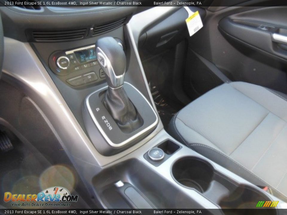 2013 Ford Escape SE 1.6L EcoBoost 4WD Ingot Silver Metallic / Charcoal Black Photo #17