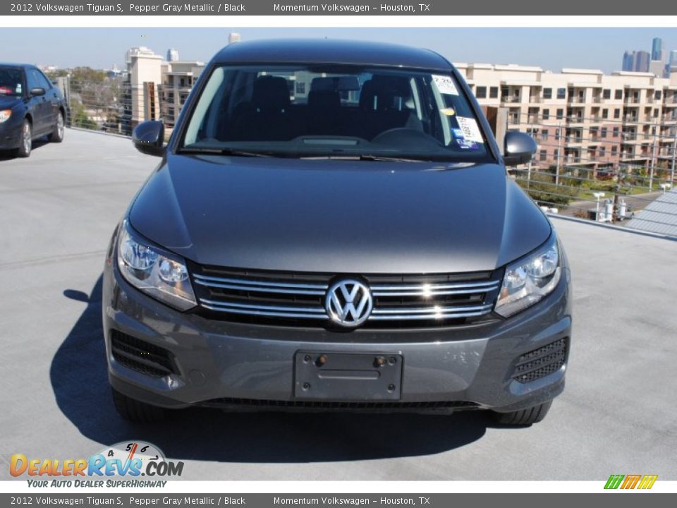 2012 Volkswagen Tiguan S Pepper Gray Metallic / Black Photo #2
