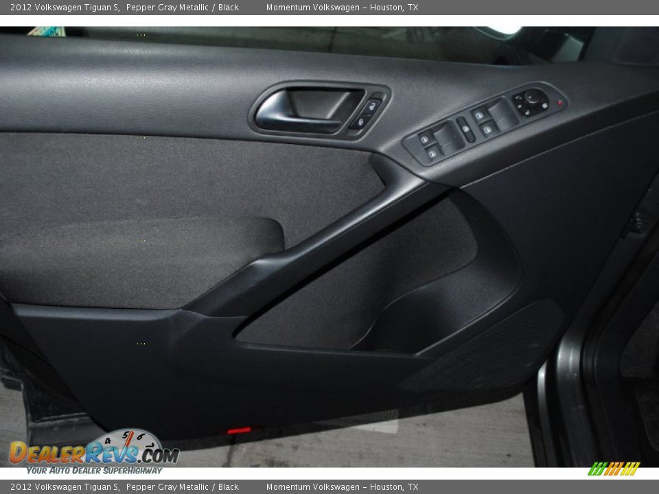 2012 Volkswagen Tiguan S Pepper Gray Metallic / Black Photo #9