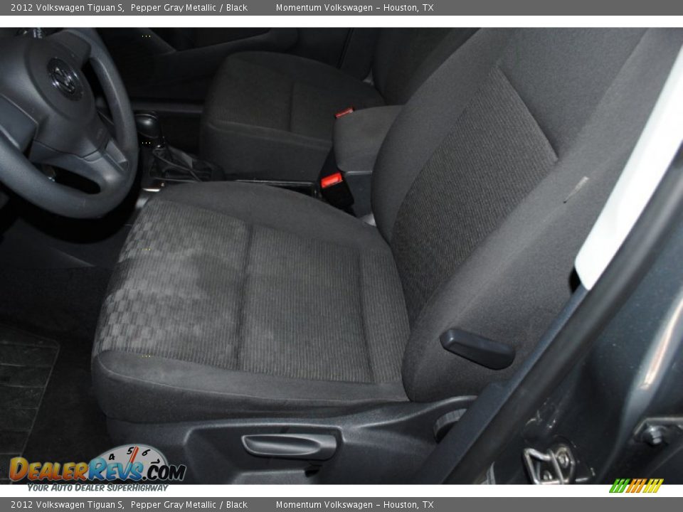 2012 Volkswagen Tiguan S Pepper Gray Metallic / Black Photo #11