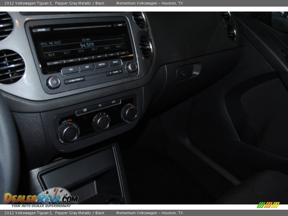 2012 Volkswagen Tiguan S Pepper Gray Metallic / Black Photo #12