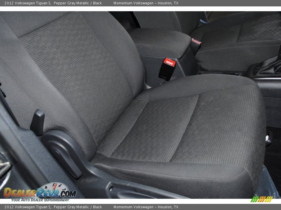 2012 Volkswagen Tiguan S Pepper Gray Metallic / Black Photo #23