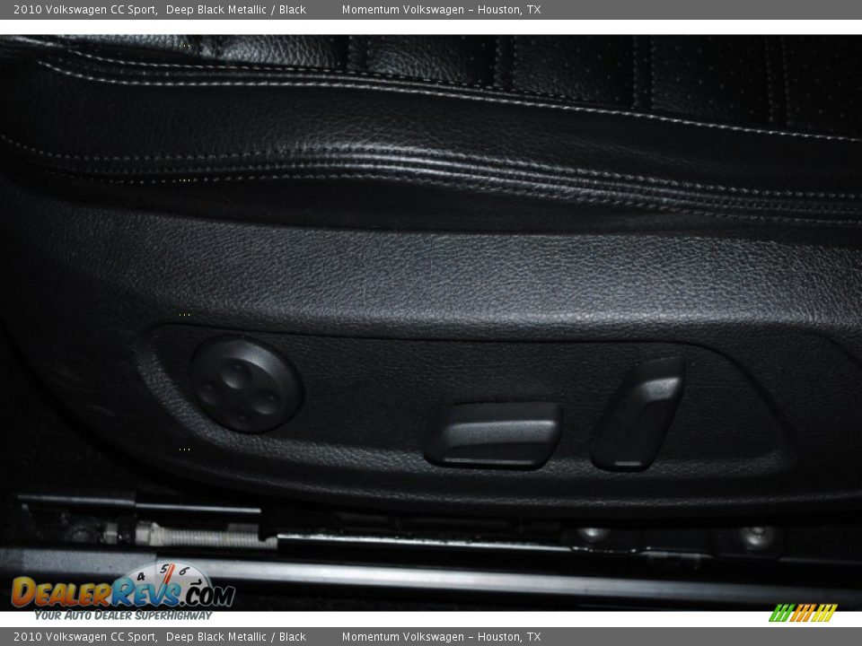 2010 Volkswagen CC Sport Deep Black Metallic / Black Photo #13