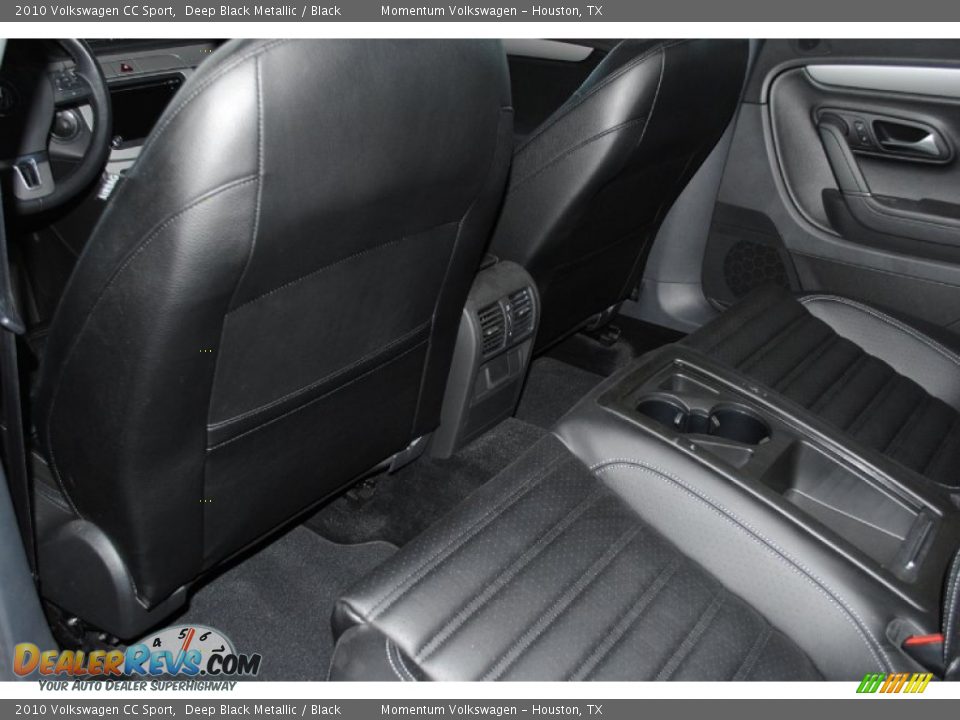 2010 Volkswagen CC Sport Deep Black Metallic / Black Photo #15