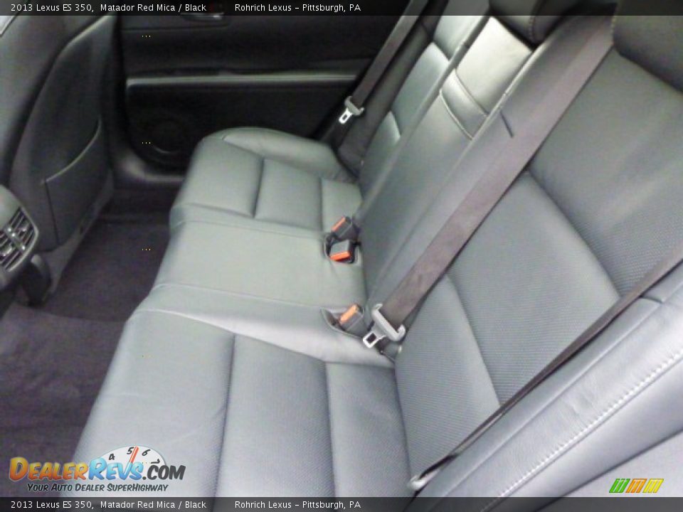 2013 Lexus ES 350 Matador Red Mica / Black Photo #11