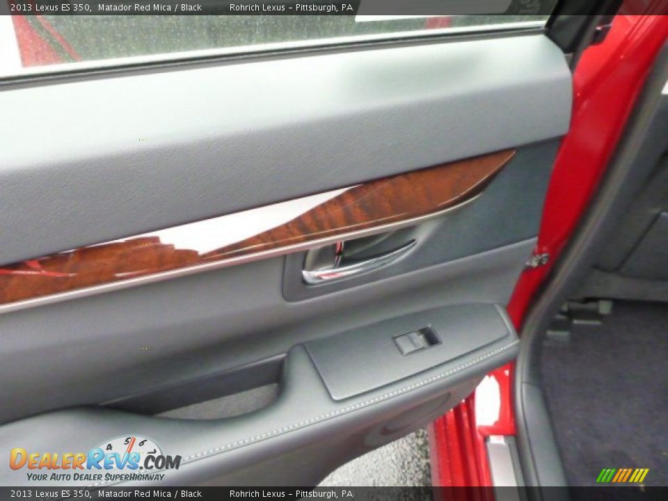 2013 Lexus ES 350 Matador Red Mica / Black Photo #13