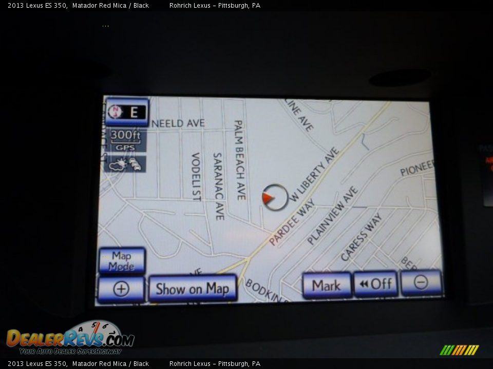 2013 Lexus ES 350 Matador Red Mica / Black Photo #16