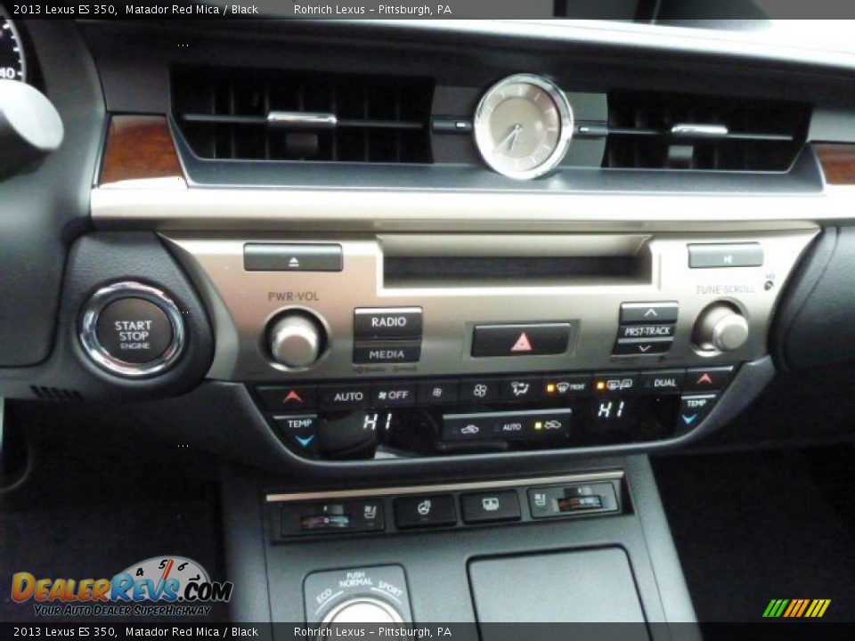 2013 Lexus ES 350 Matador Red Mica / Black Photo #18