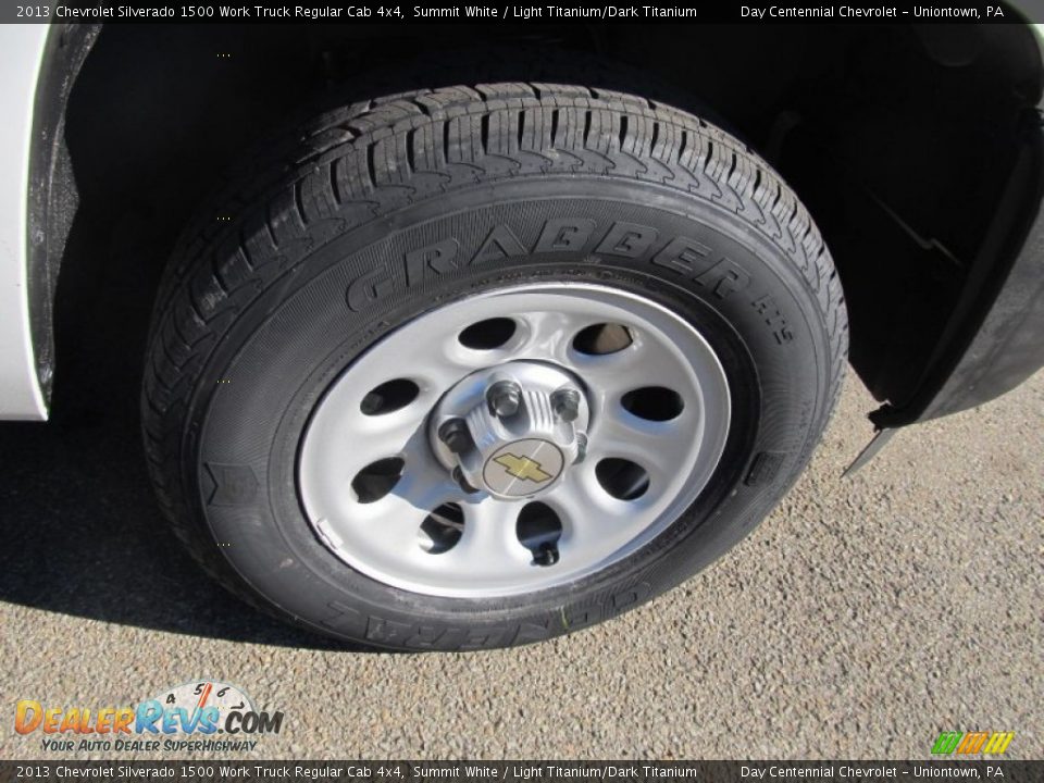 2013 Chevrolet Silverado 1500 Work Truck Regular Cab 4x4 Wheel Photo #9