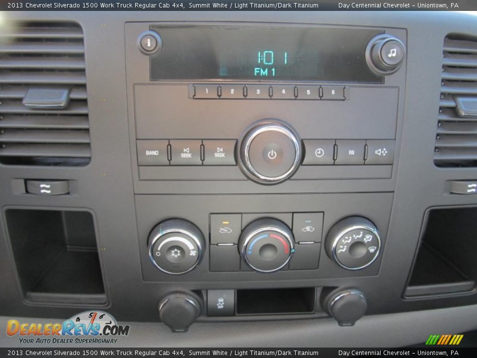 2013 Chevrolet Silverado 1500 Work Truck Regular Cab 4x4 Summit White / Light Titanium/Dark Titanium Photo #16