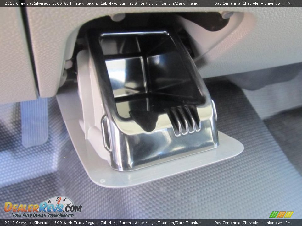 2013 Chevrolet Silverado 1500 Work Truck Regular Cab 4x4 Summit White / Light Titanium/Dark Titanium Photo #17