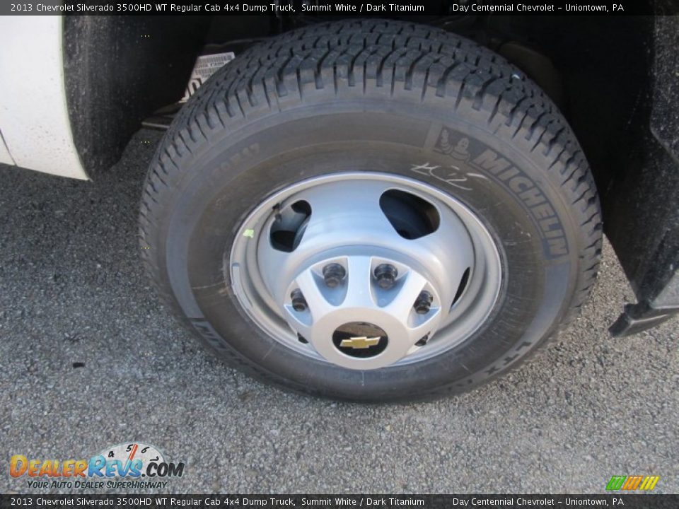 2013 Chevrolet Silverado 3500HD WT Regular Cab 4x4 Dump Truck Wheel Photo #9