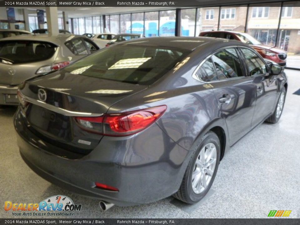 2014 Mazda MAZDA6 Sport Meteor Gray Mica / Black Photo #4