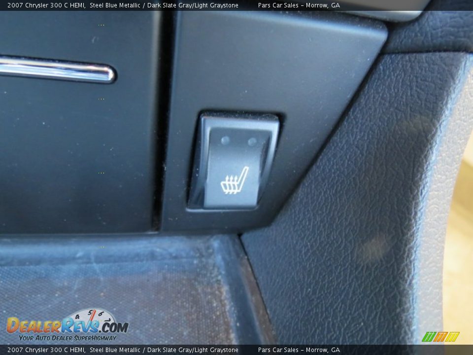 2007 Chrysler 300 C HEMI Steel Blue Metallic / Dark Slate Gray/Light Graystone Photo #14