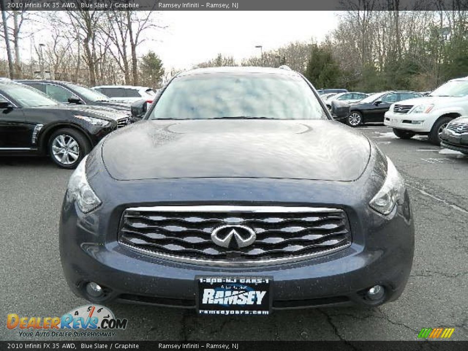 2010 Infiniti FX 35 AWD Blue Slate / Graphite Photo #1