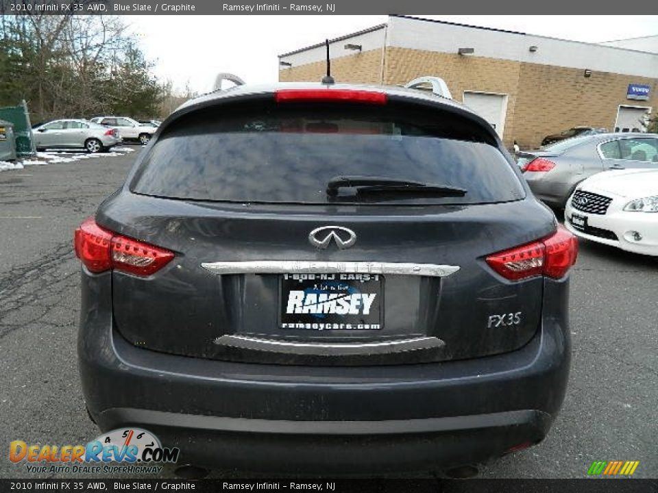 2010 Infiniti FX 35 AWD Blue Slate / Graphite Photo #3