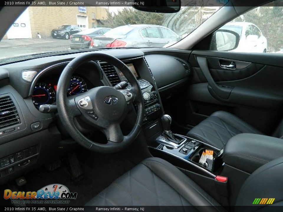 2010 Infiniti FX 35 AWD Blue Slate / Graphite Photo #4