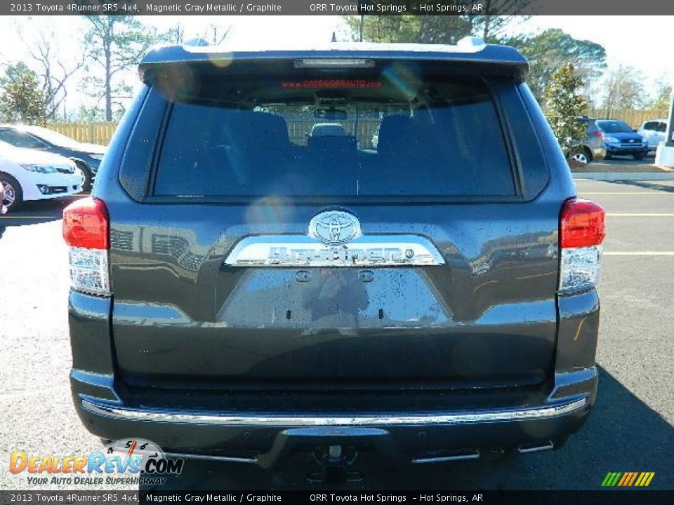 2013 Toyota 4Runner SR5 4x4 Magnetic Gray Metallic / Graphite Photo #4