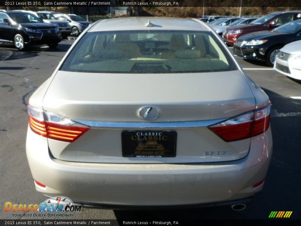 2013 Lexus ES 350 Satin Cashmere Metallic / Parchment Photo #3
