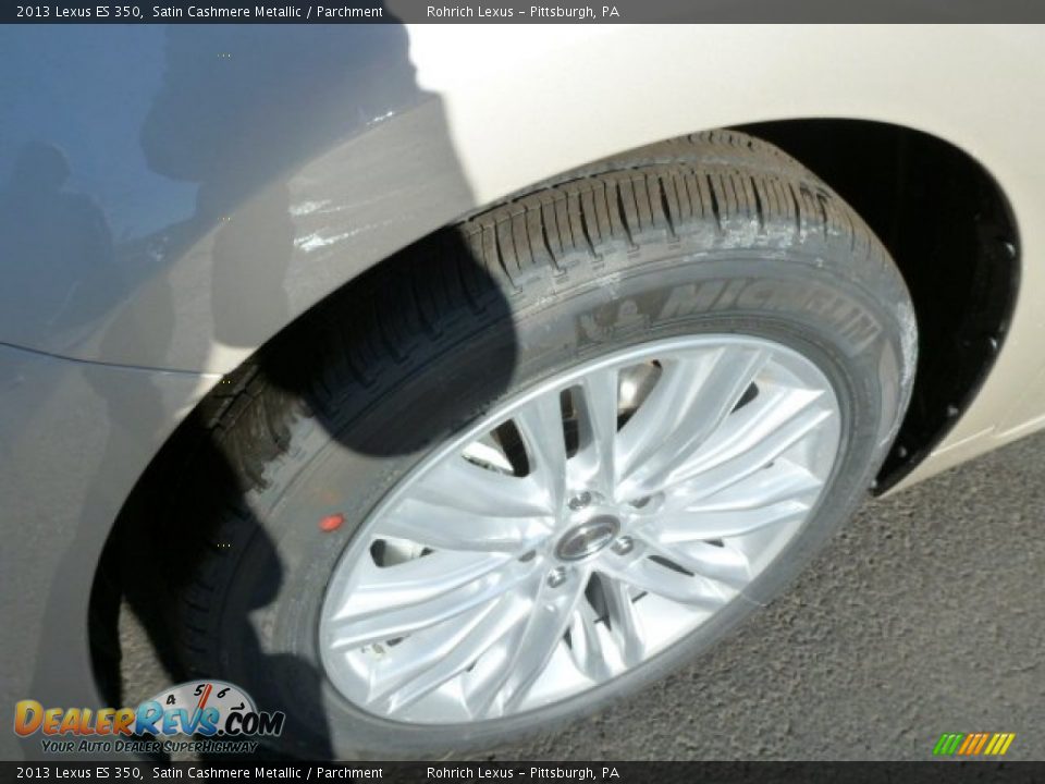 2013 Lexus ES 350 Satin Cashmere Metallic / Parchment Photo #9
