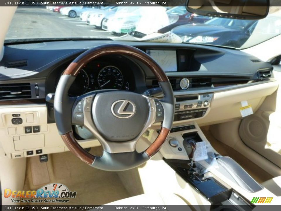 2013 Lexus ES 350 Satin Cashmere Metallic / Parchment Photo #12