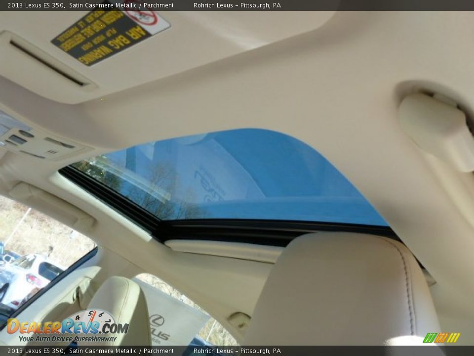 2013 Lexus ES 350 Satin Cashmere Metallic / Parchment Photo #15