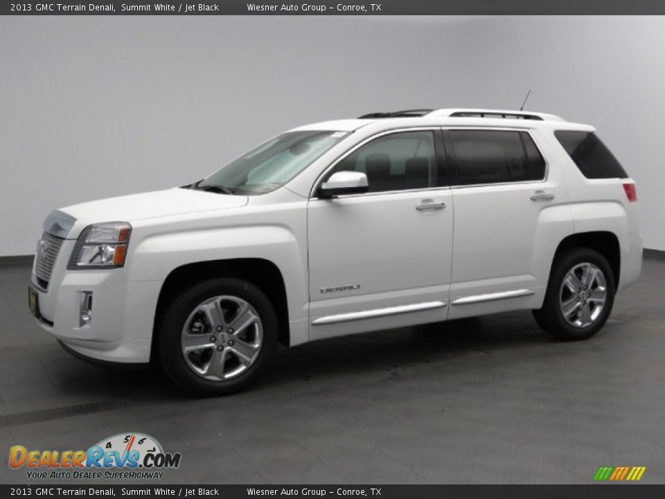 2013 GMC Terrain Denali Summit White / Jet Black Photo #1