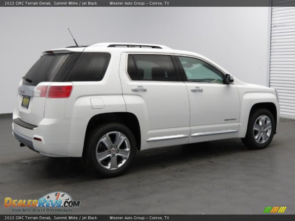 2013 GMC Terrain Denali Summit White / Jet Black Photo #2