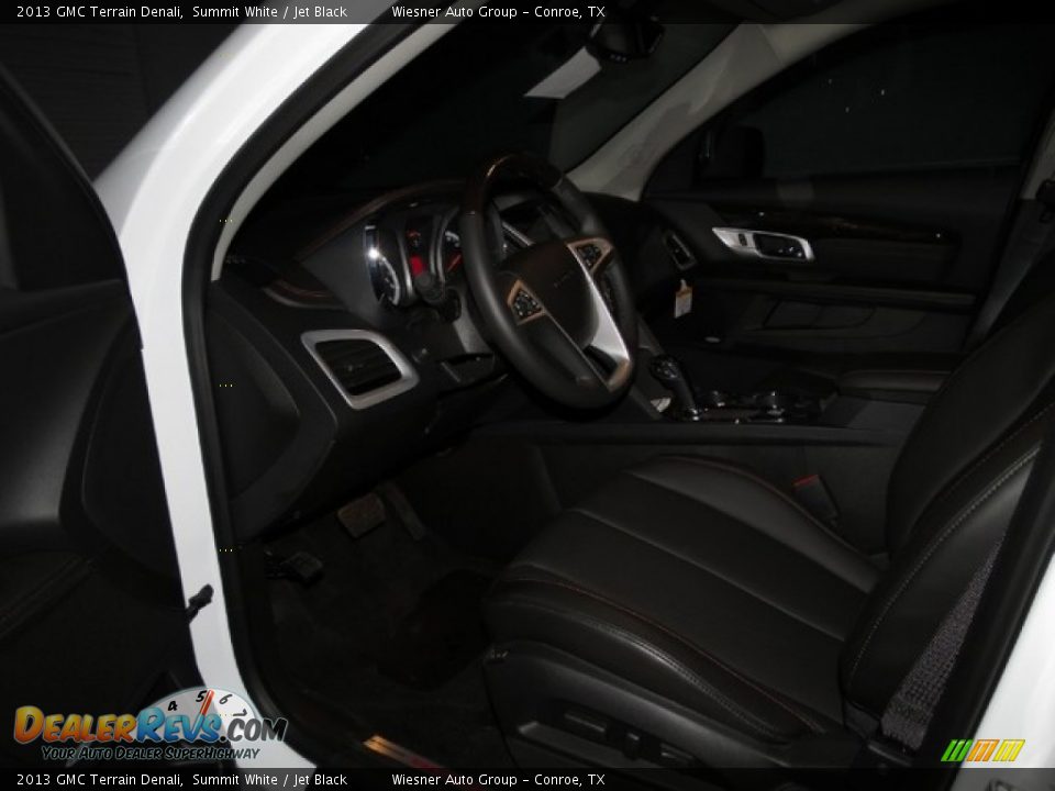 2013 GMC Terrain Denali Summit White / Jet Black Photo #4