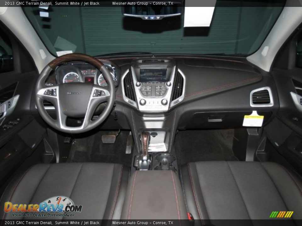 2013 GMC Terrain Denali Summit White / Jet Black Photo #6